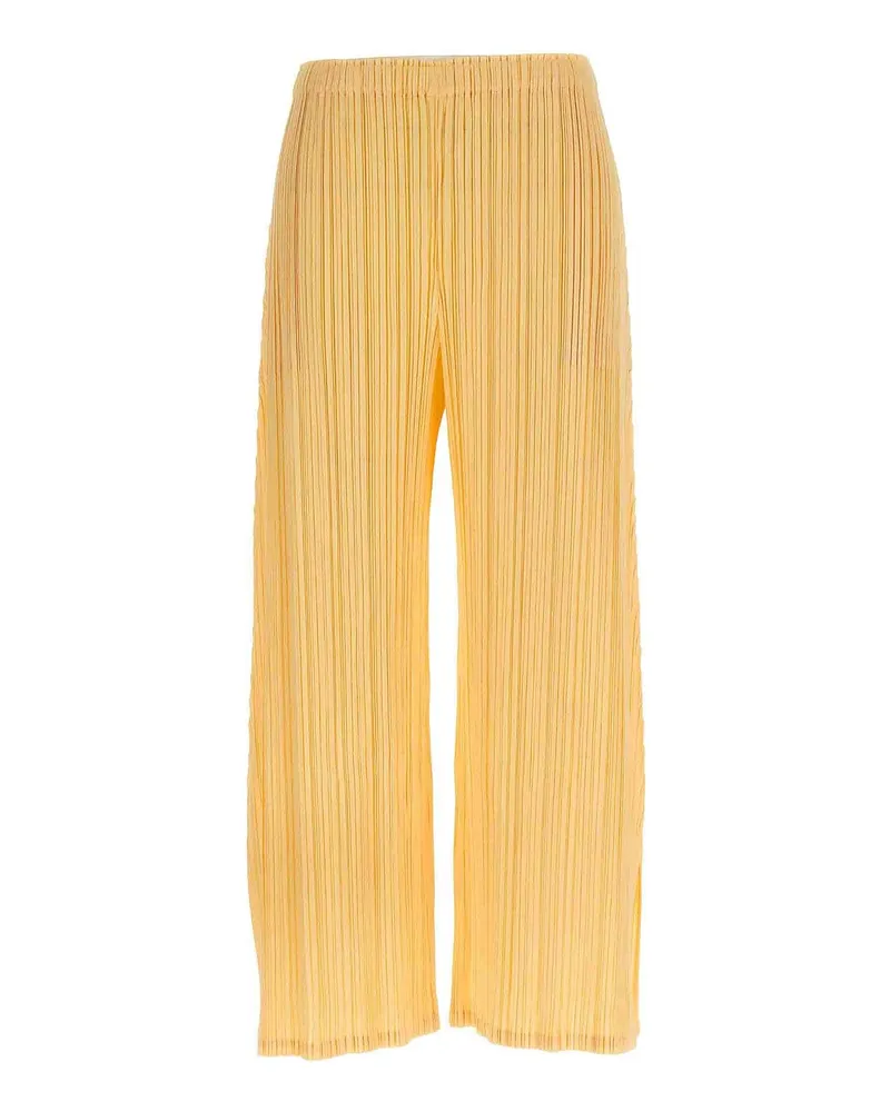 Issey Miyake Casual Hose - Gelb Gelb