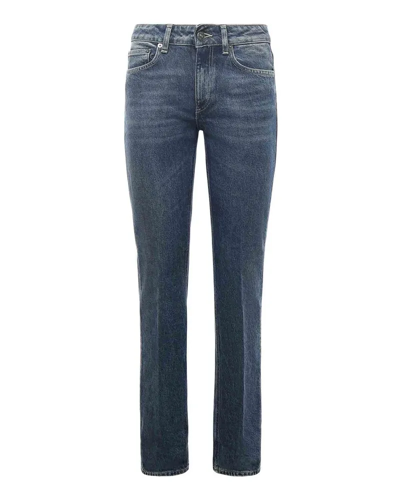 Dondup Straight Leg Jeans - Blau Blau