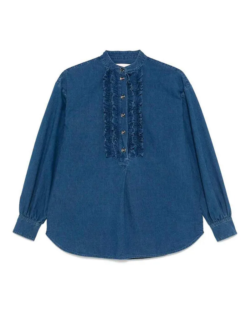 Valentino Garavani Hemd - Dunkles Jeansblau Dunkles