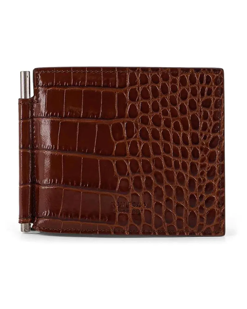 Tom Ford Portemonnaie - Braun Braun