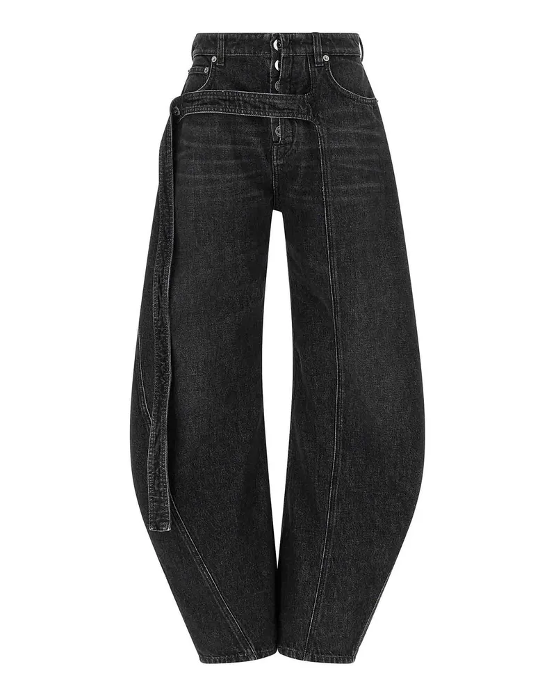 Jean Paul Gaultier Bootcut Jeans - Schwarz Schwarz
