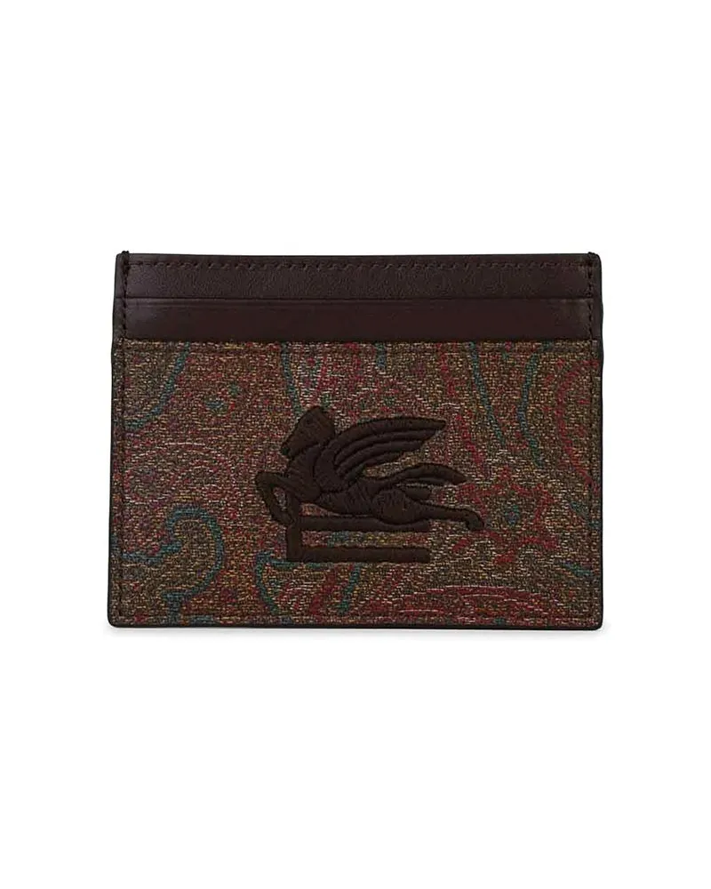 Etro Portemonnaie - Braun Braun