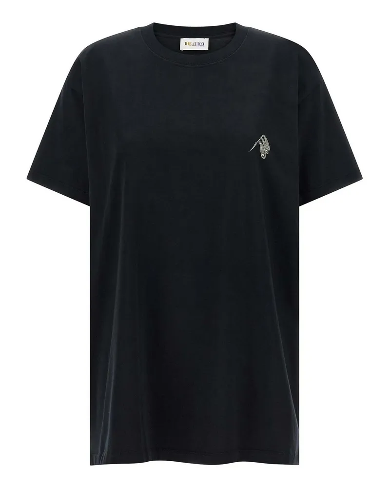 ATTICO T-Shirt - Schwarz Schwarz