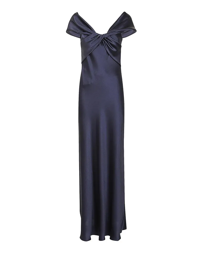 Alberta Ferretti Abendkleid - Blau Blau