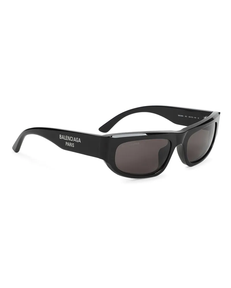 Balenciaga Sonnenbrille - Schwarz Schwarz