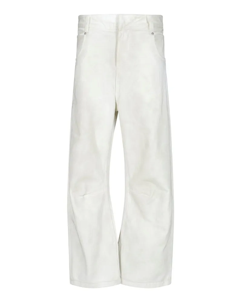 Entire Studios Bootcut Jeans - Weiß Weiß
