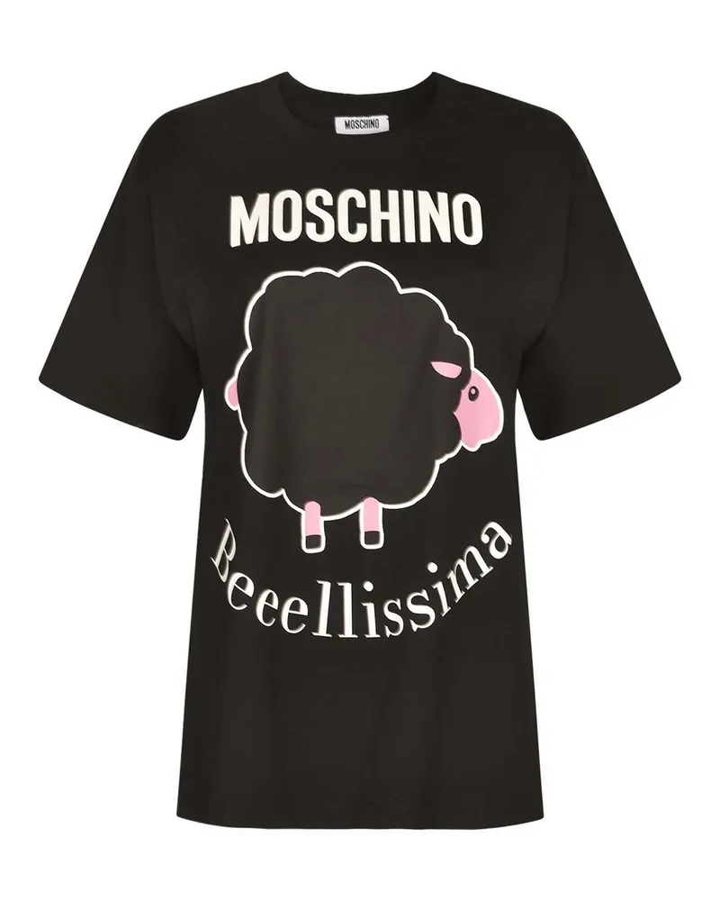 Moschino T-Shirt - Schwarz Schwarz