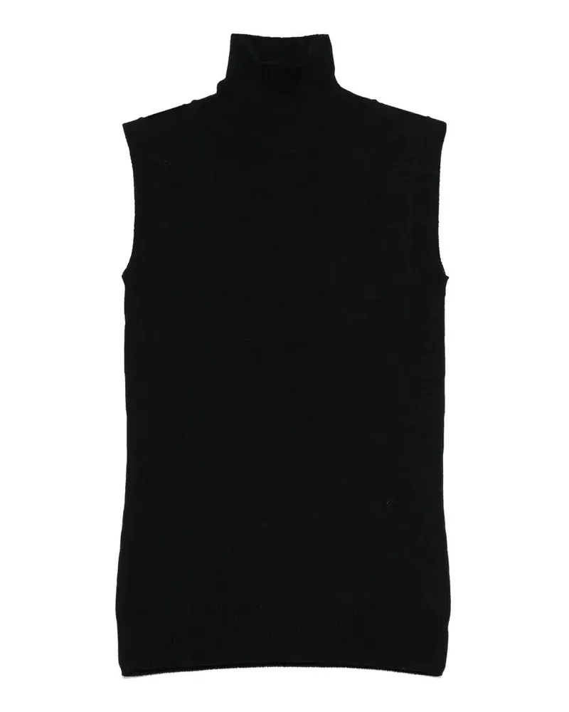 SPORTMAX Rollkragenpullover - Schwarz Schwarz