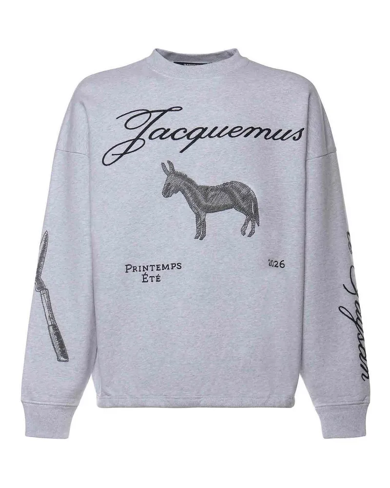 Jacquemus Sweatshirt - Grau Grau