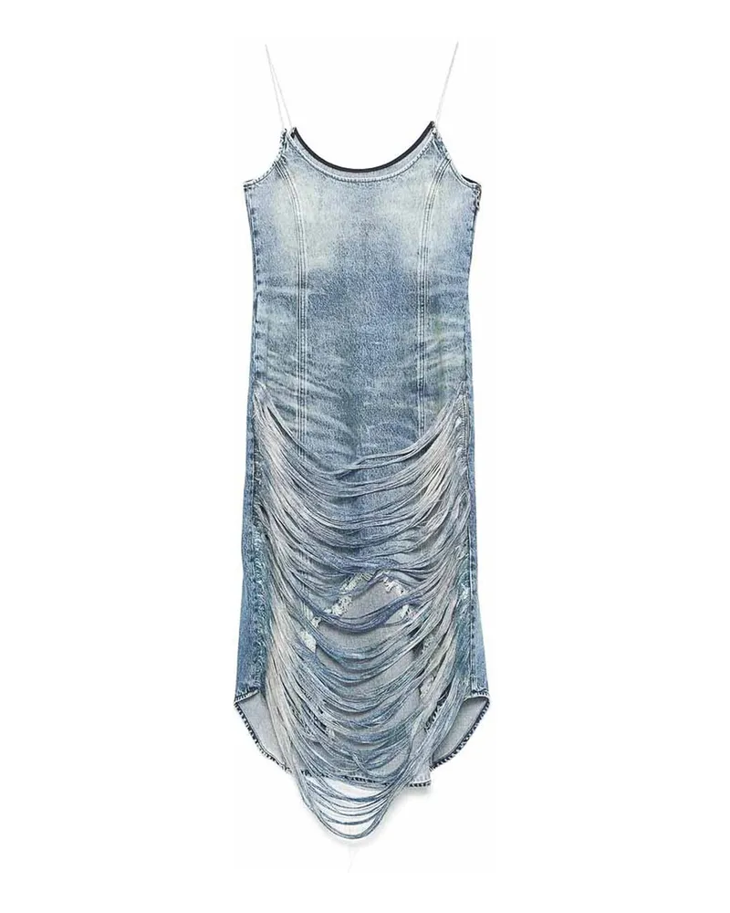 Diesel Knielanges Kleid - Blau Blau
