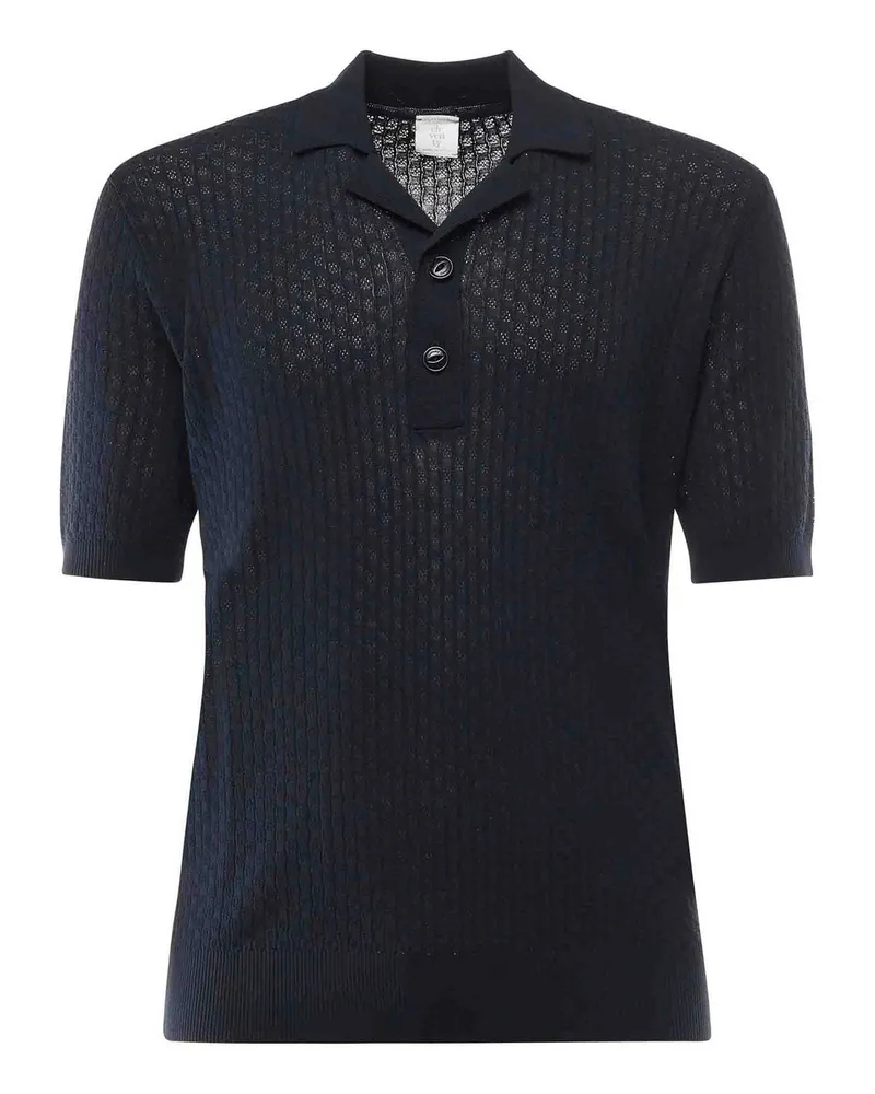 Eleventy Poloshirt - Blau Blau