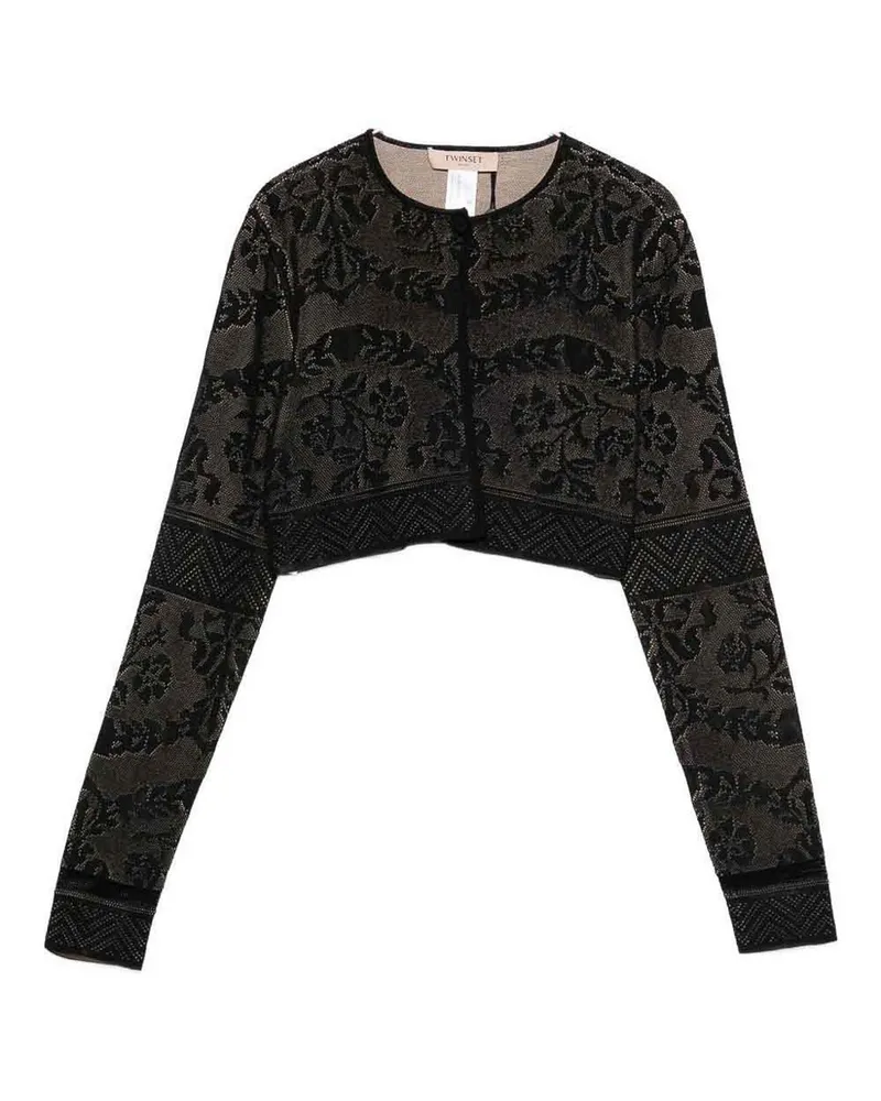 Twin-Set Cardigan - Schwarz Schwarz