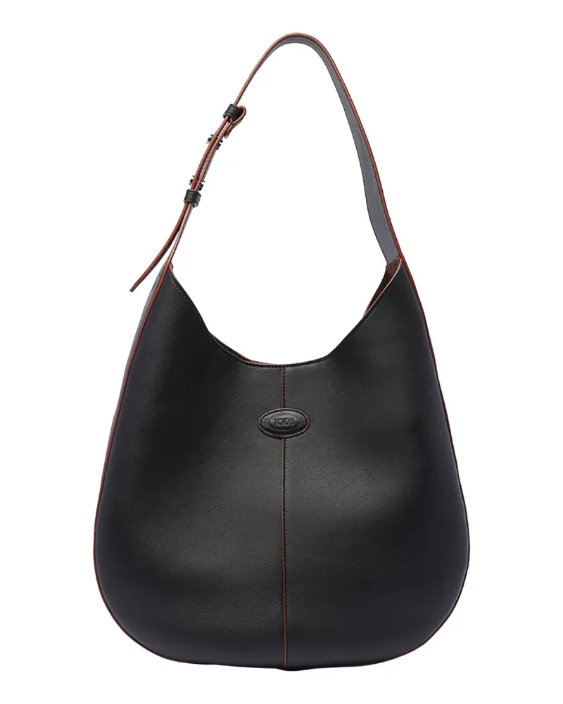 TOD'S Clutch - Schwarz Schwarz