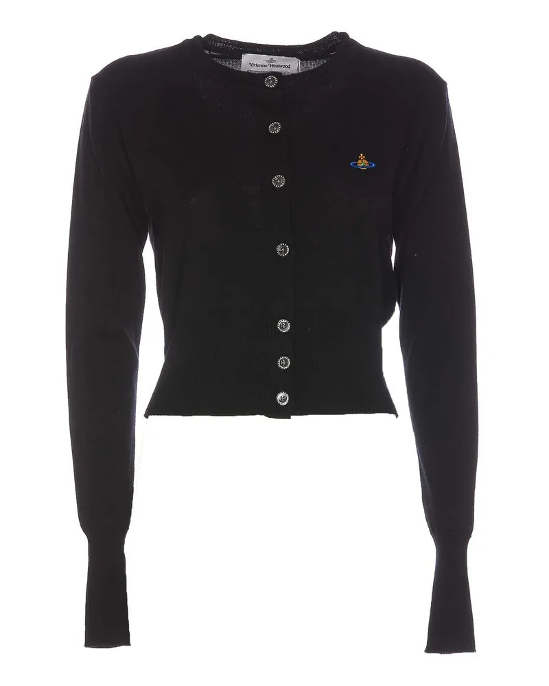 Vivienne Westwood Cardigan - Schwarz Schwarz