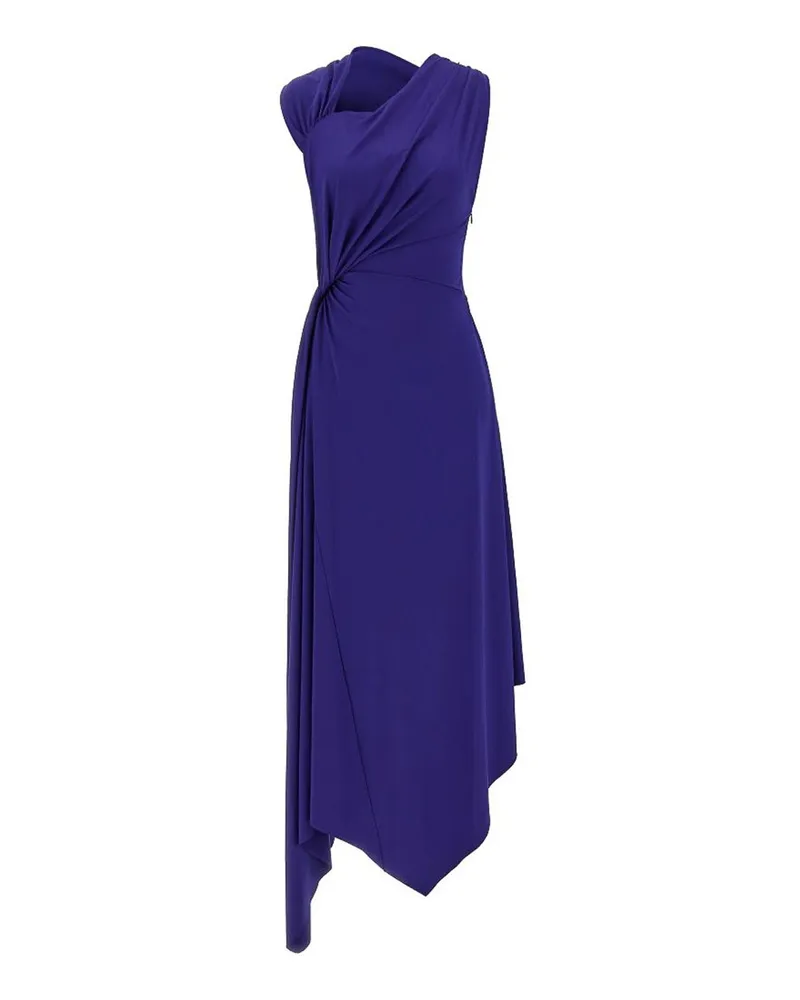 Victoria Beckham Knielanges Kleid - Blau Blau