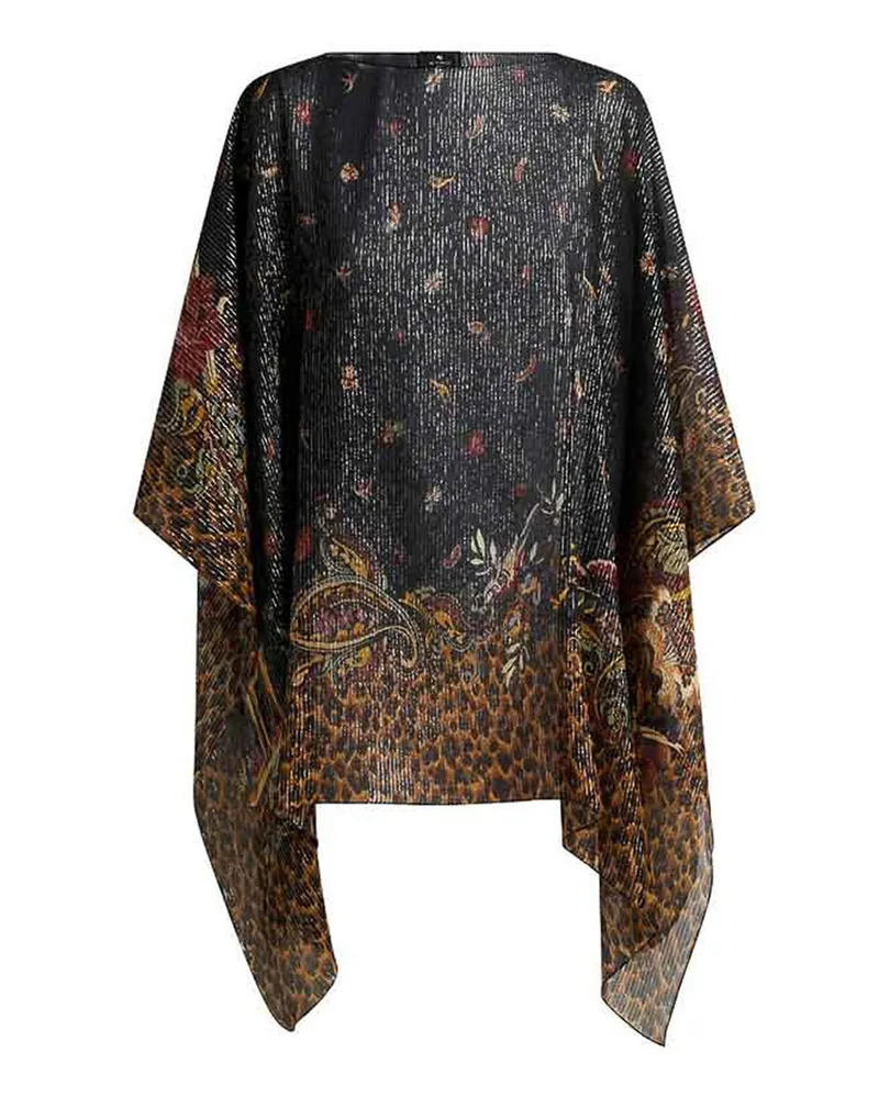 Etro Cape - Schwarz Schwarz