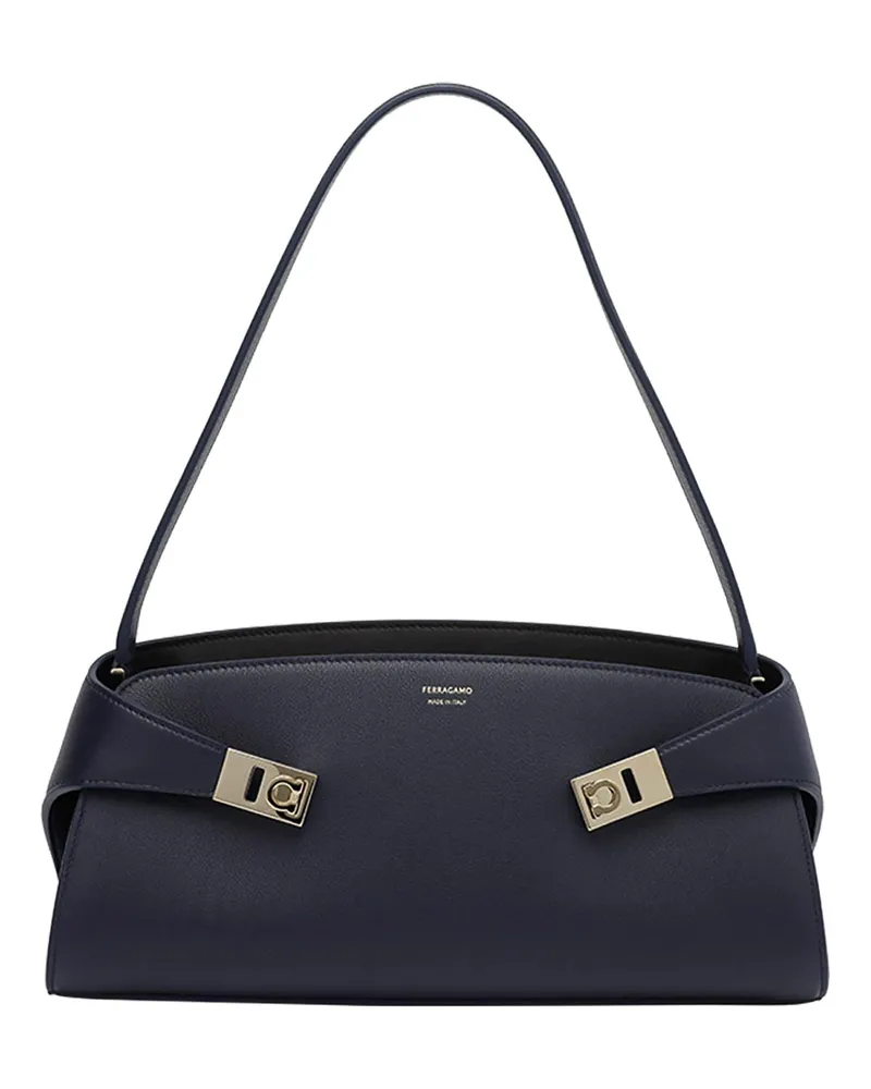 Ferragamo Schultertasche - Blau Blau