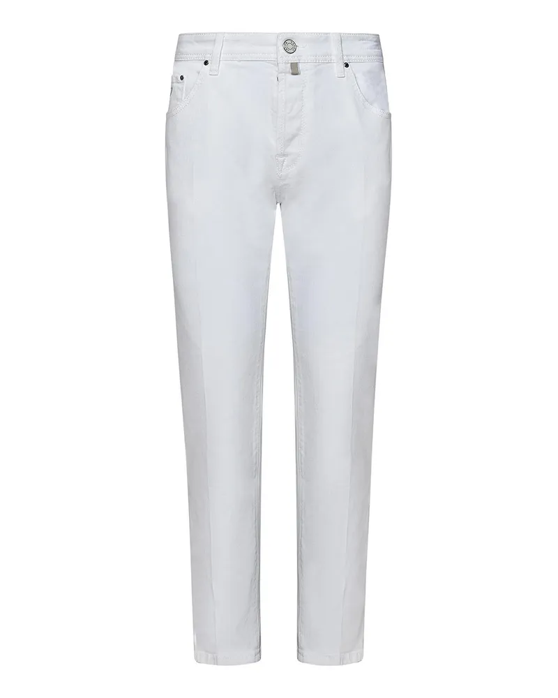 Jacob Cohën Bootcut Jeans - Weiß Weiß
