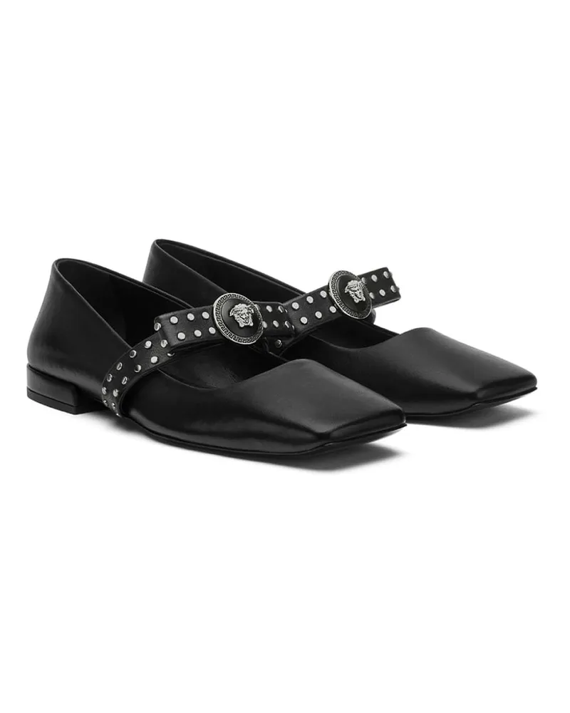 Versace Ballerinas - Schwarz Schwarz