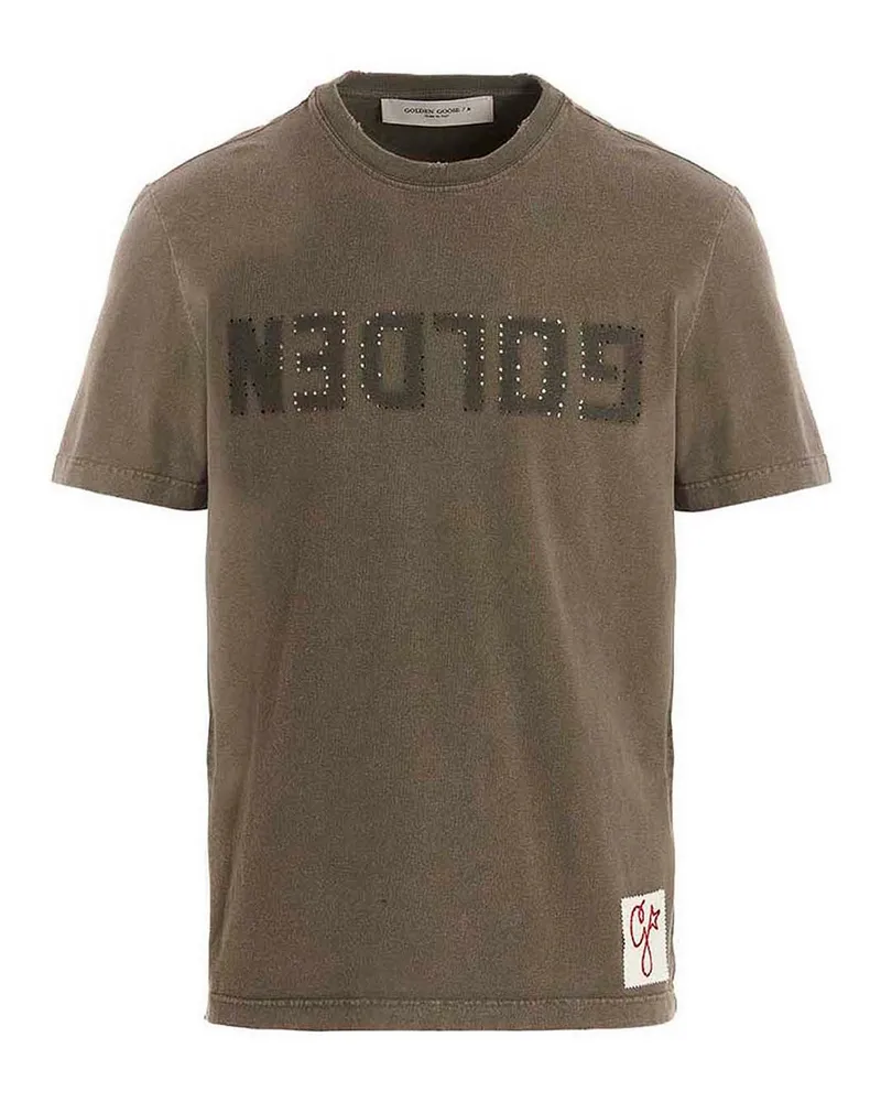 Golden Goose T-Shirt - Grün Grün