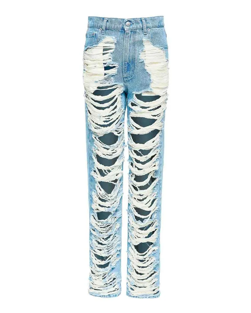 Maison Margiela Bootcut Jeans - Blau Blau