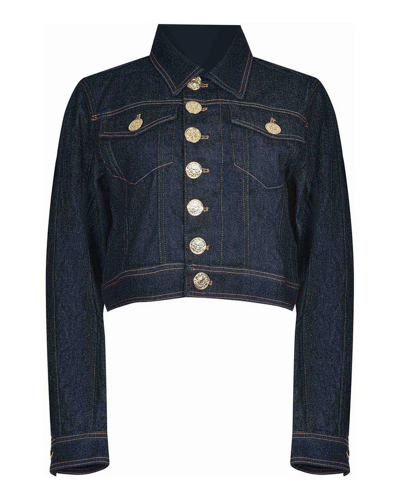 Dondup Hemd - Dunkles Jeansblau Dunkles