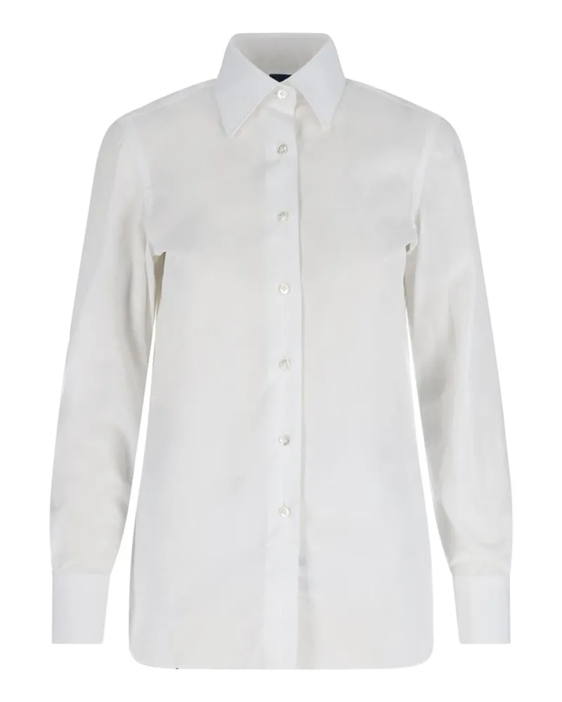 Finamore 1925 Hemd - Weiß Weiß
