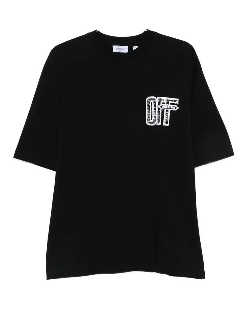 OFF-WHITE T-Shirt - Schwarz Schwarz