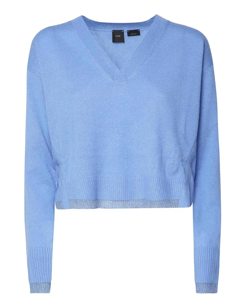 Pinko Rundhalspullover - Blau Blau