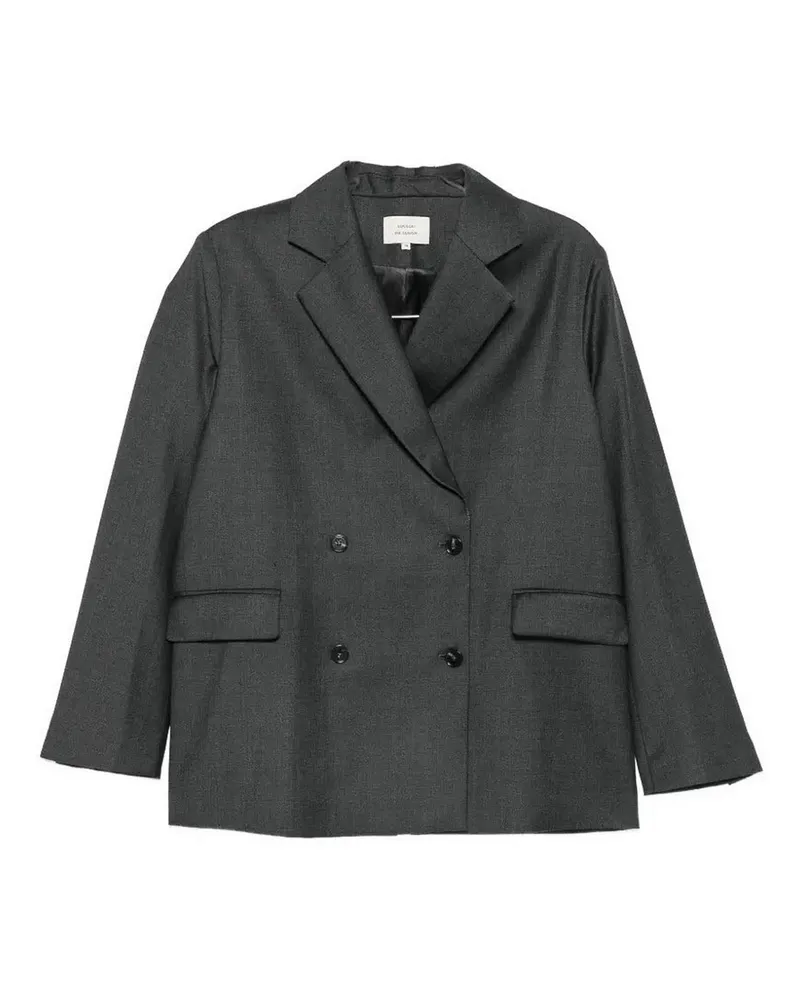 Loulou Studio Casualjacke - Grau Grau