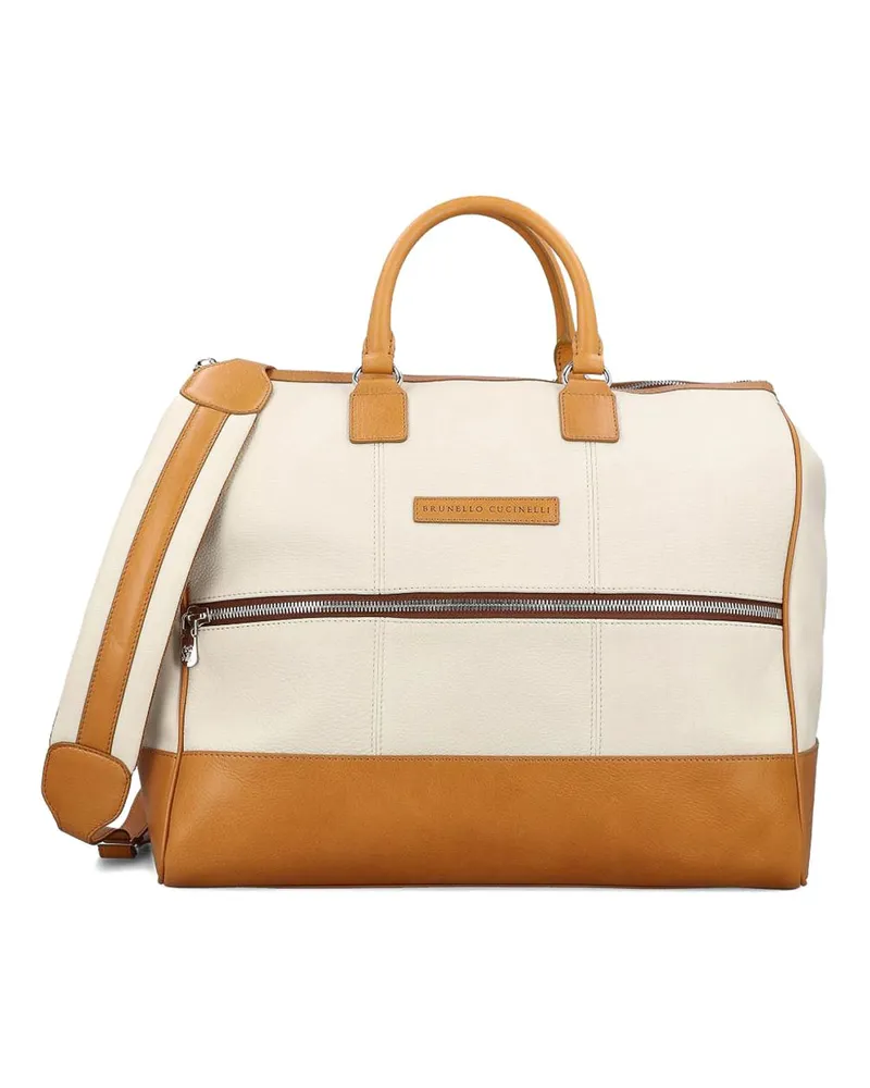 Brunello Cucinelli Shopper - Weiß Weiß