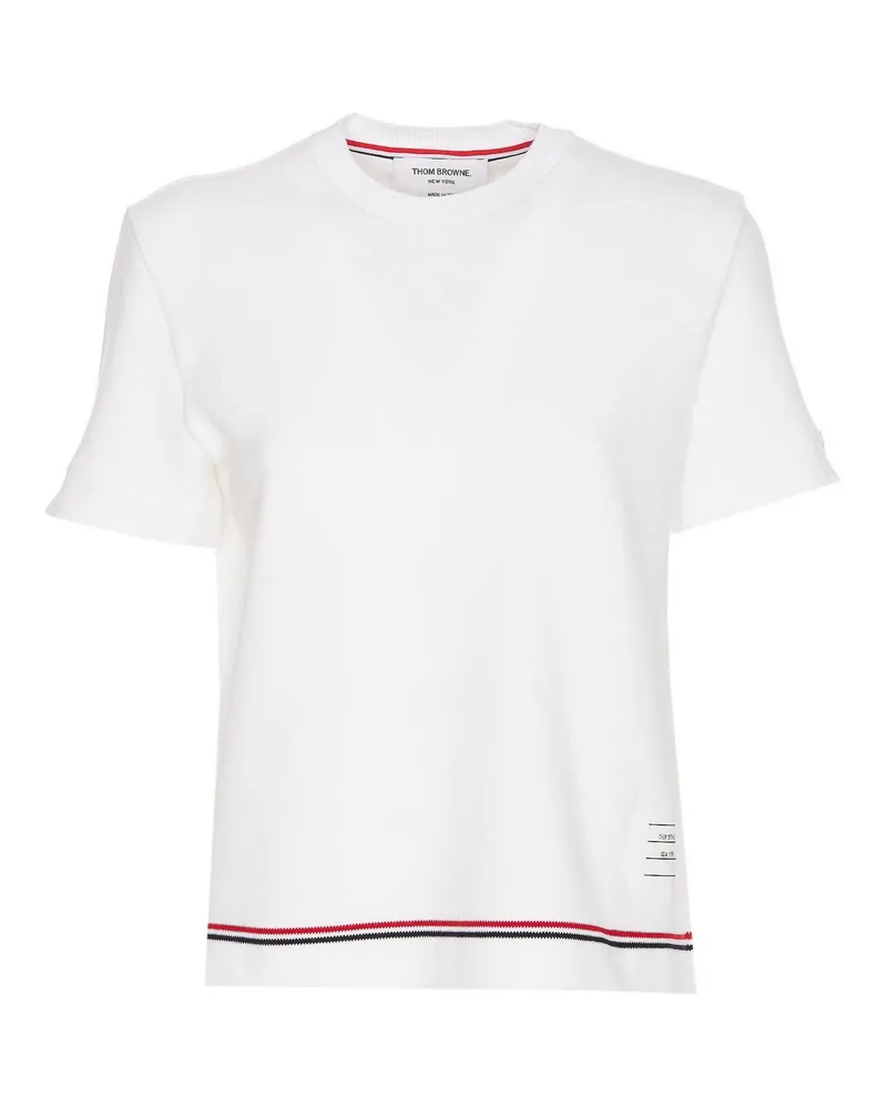 Thom Browne T-Shirt - Weiß Weiß