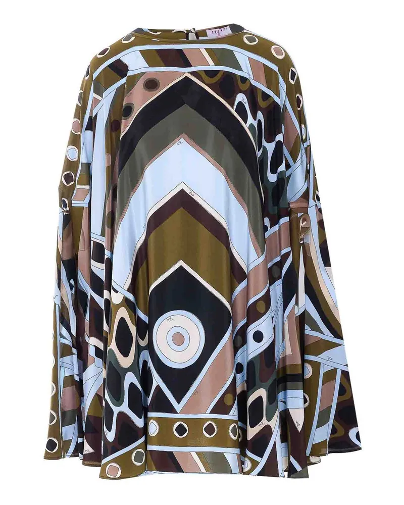 Emilio Pucci Tunik - Blau Blau