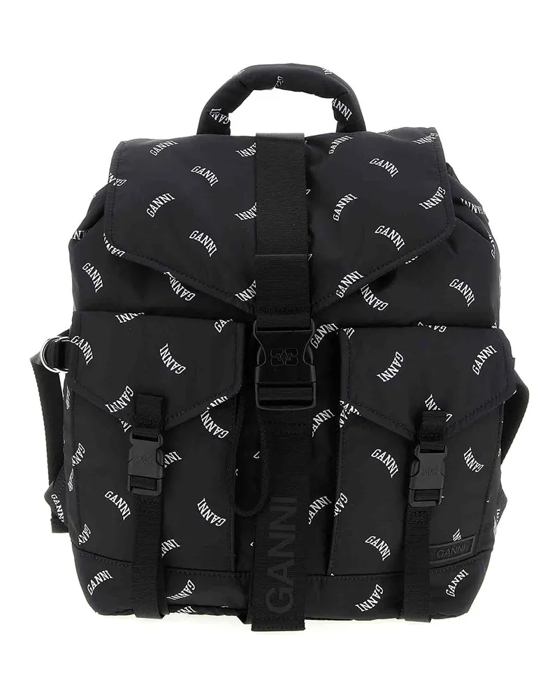 Ganni Rucksack - Schwarz 