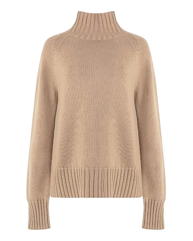 Max Mara Rollkragenpullover - Camel Camel