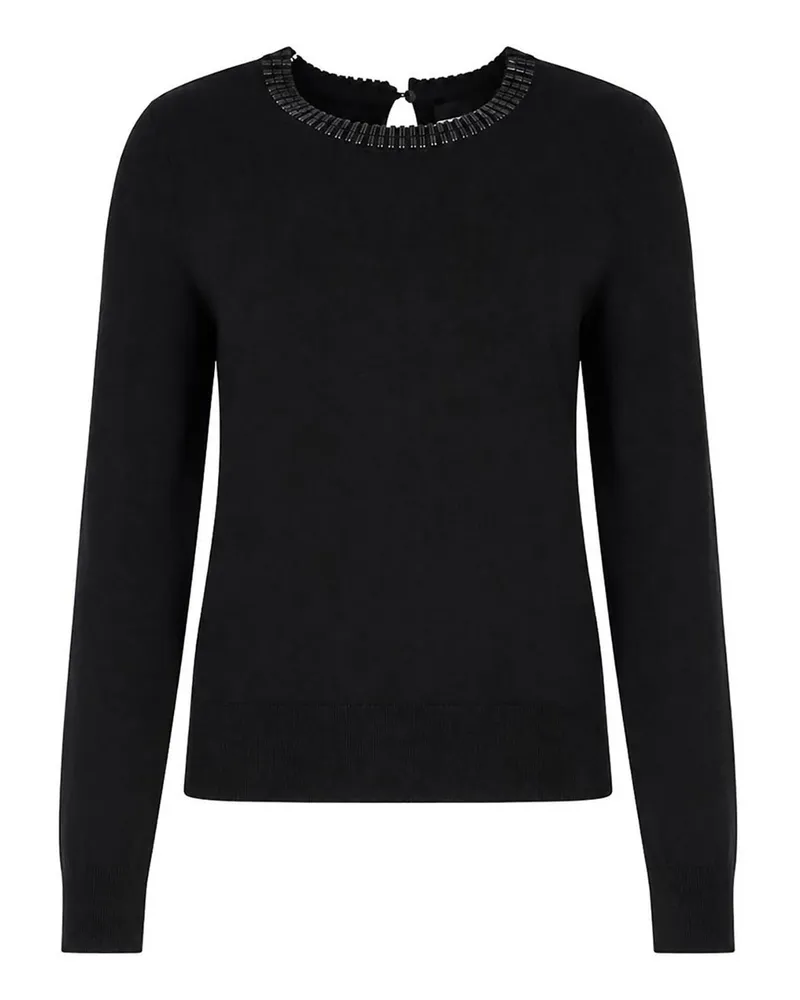 Alpha Studio V-Pullover - Schwarz Schwarz