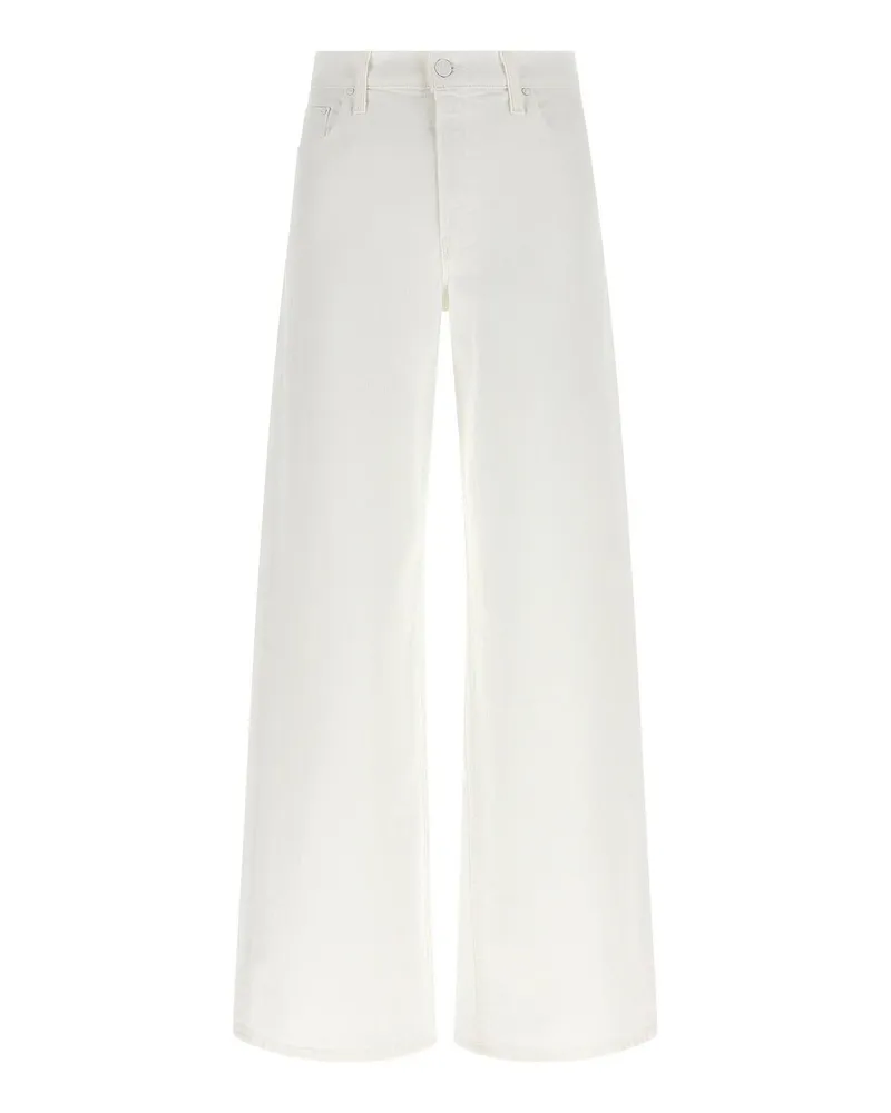 Mother Straight Leg Jeans - Weiß Weiß