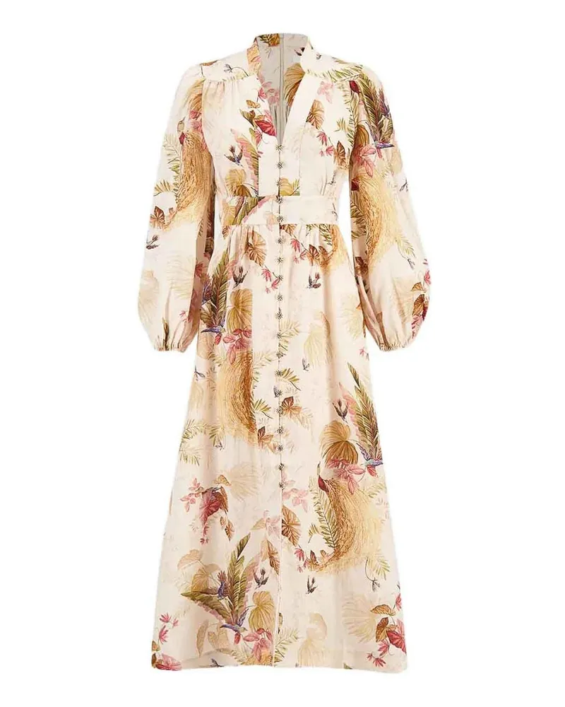 Zimmermann Abendkleid - Creme Creme