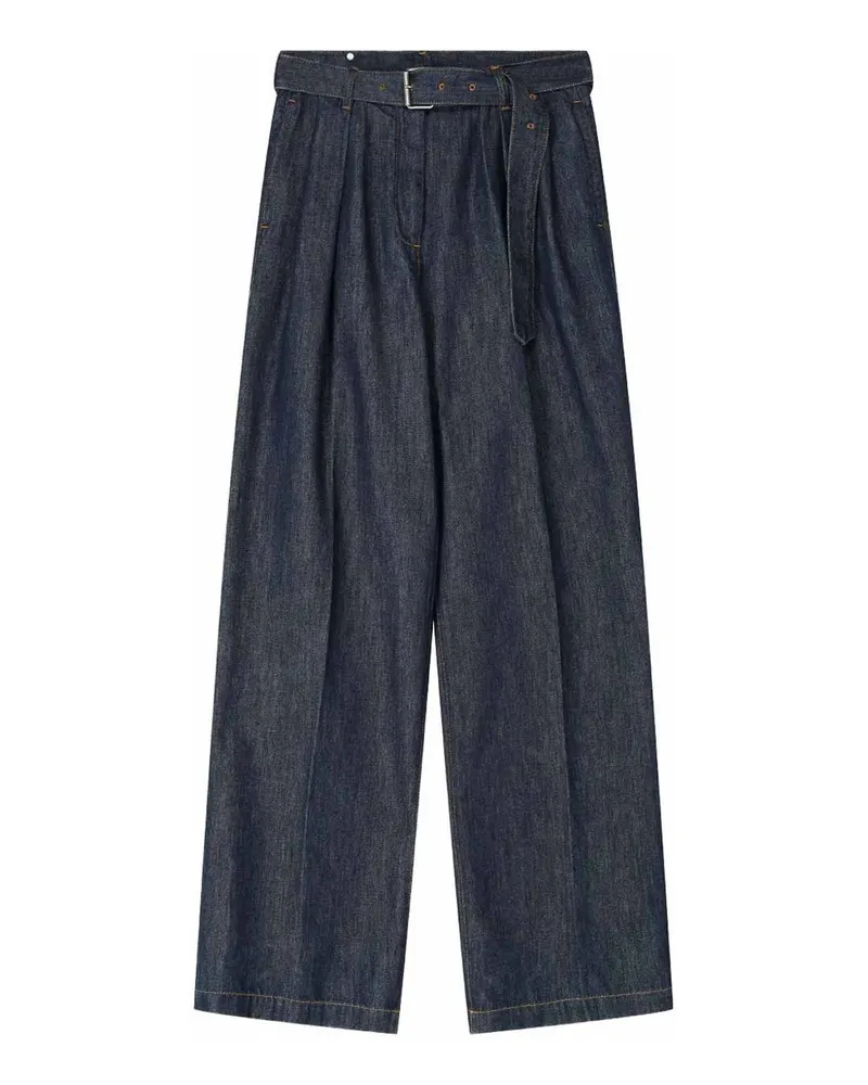 Dries van Noten Straight Leg Jeans - Blau Blau