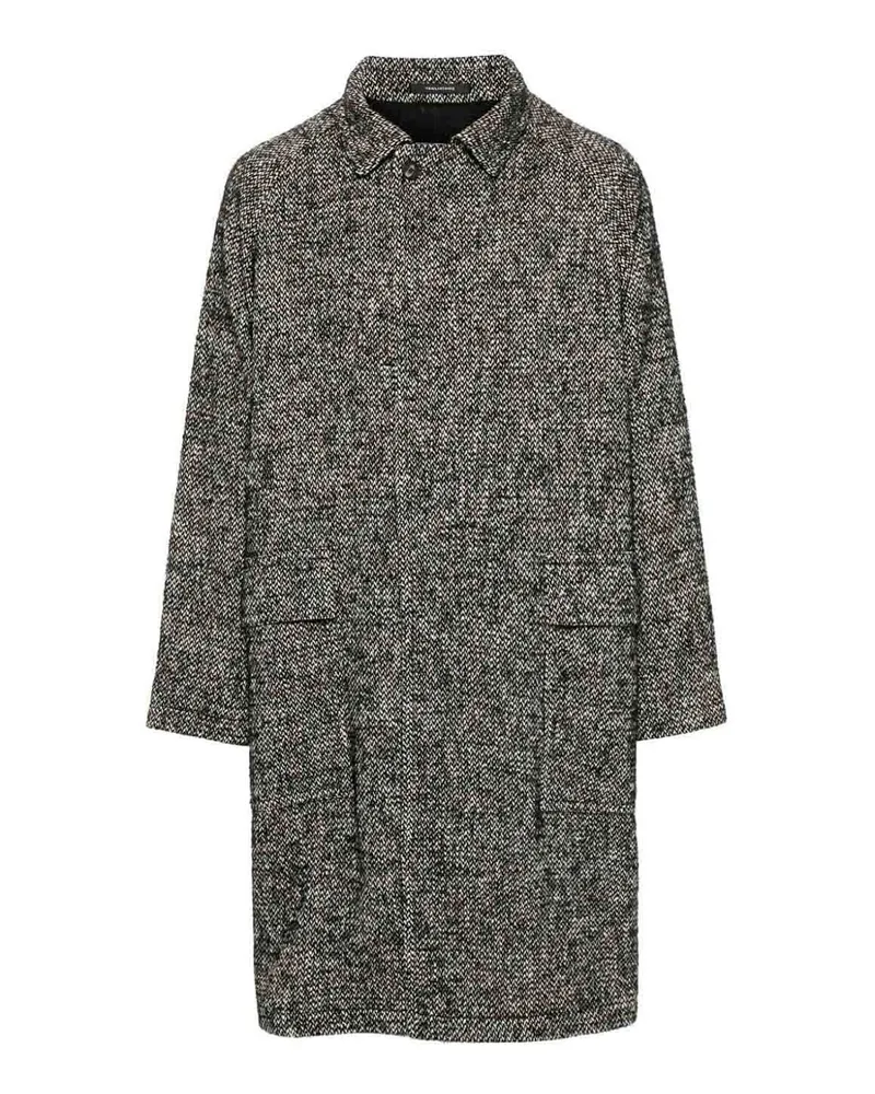 Tagliatore Kurzer Mantel - Schwarz Grau