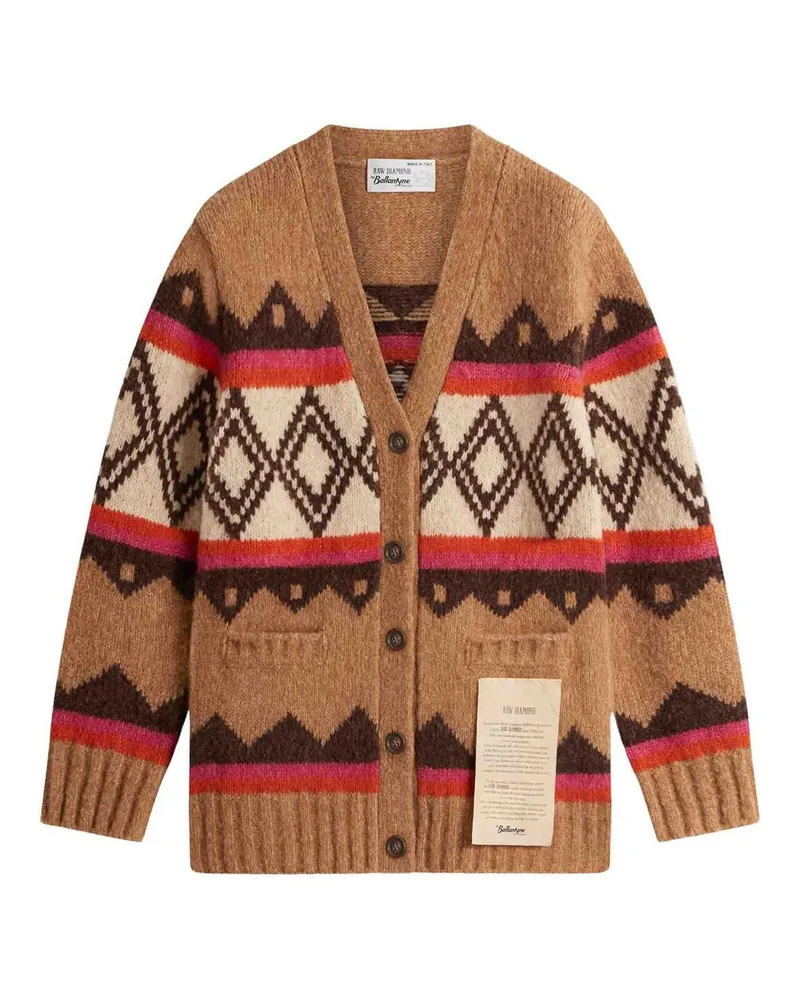 Ballantyne Cardigan - Beige Beige