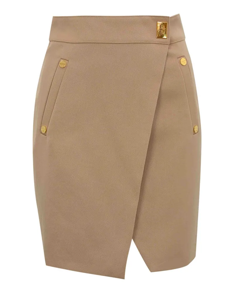 Elisabetta Franchi Minirock - Beige Beige