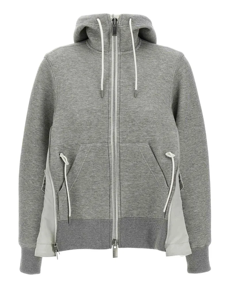 Sacai Sweatshirt - Grau Grau