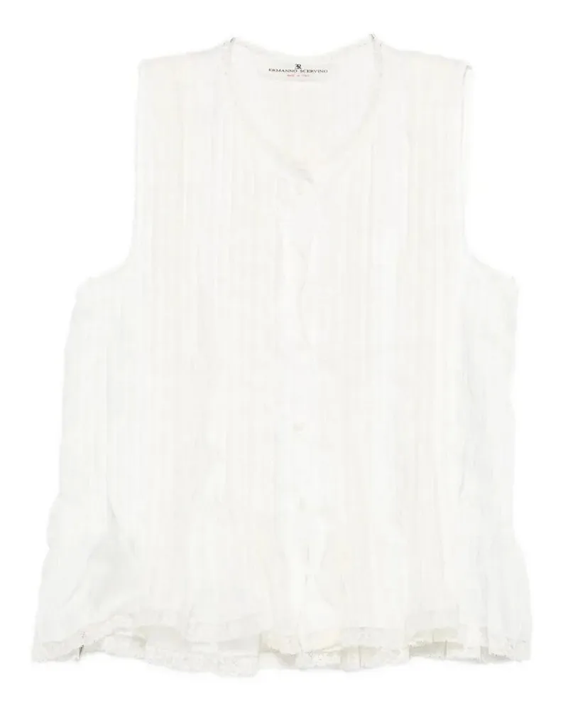 Ermanno Scervino Top - Weiß Weiß
