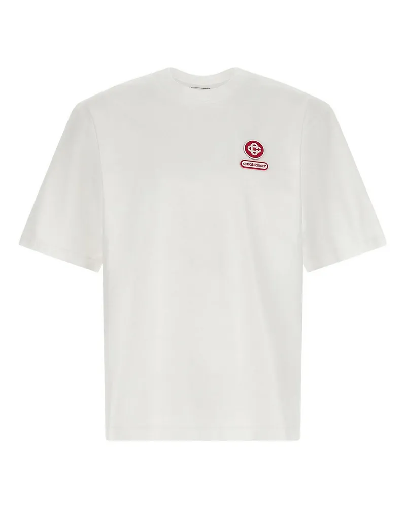 Casablanca Paris T-Shirt - Weiß Weiß