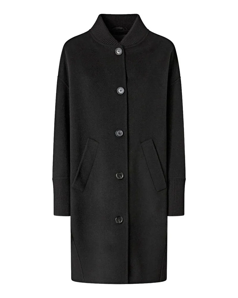 Pinko Kurzer Mantel - Schwarz Schwarz