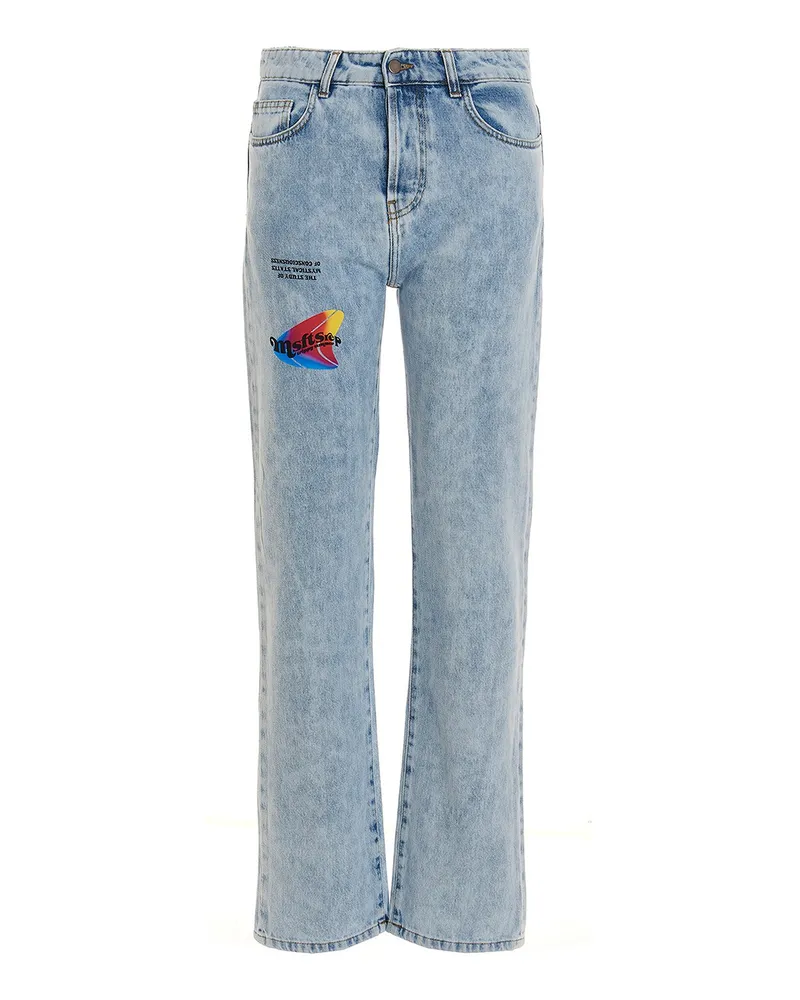 MSFTSrep Straight Leg Jeans - Hellblau Hellblau