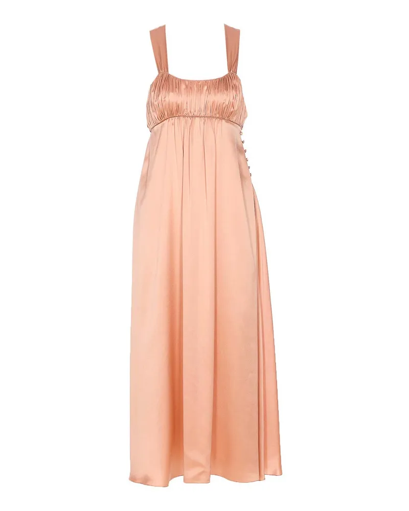 Chloé Knielanges Kleid - Nude Nude