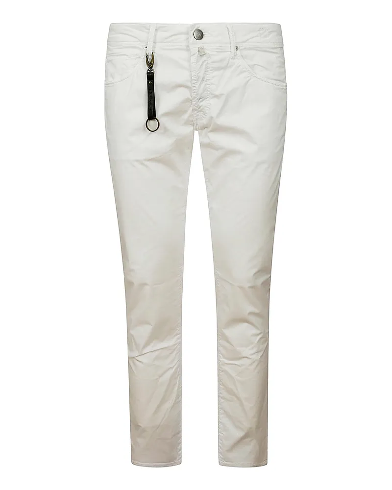 Incotex Casual Hose - Weiß Weiß