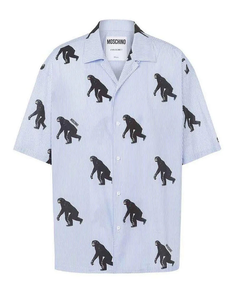 Moschino Hemd - Blau Blau